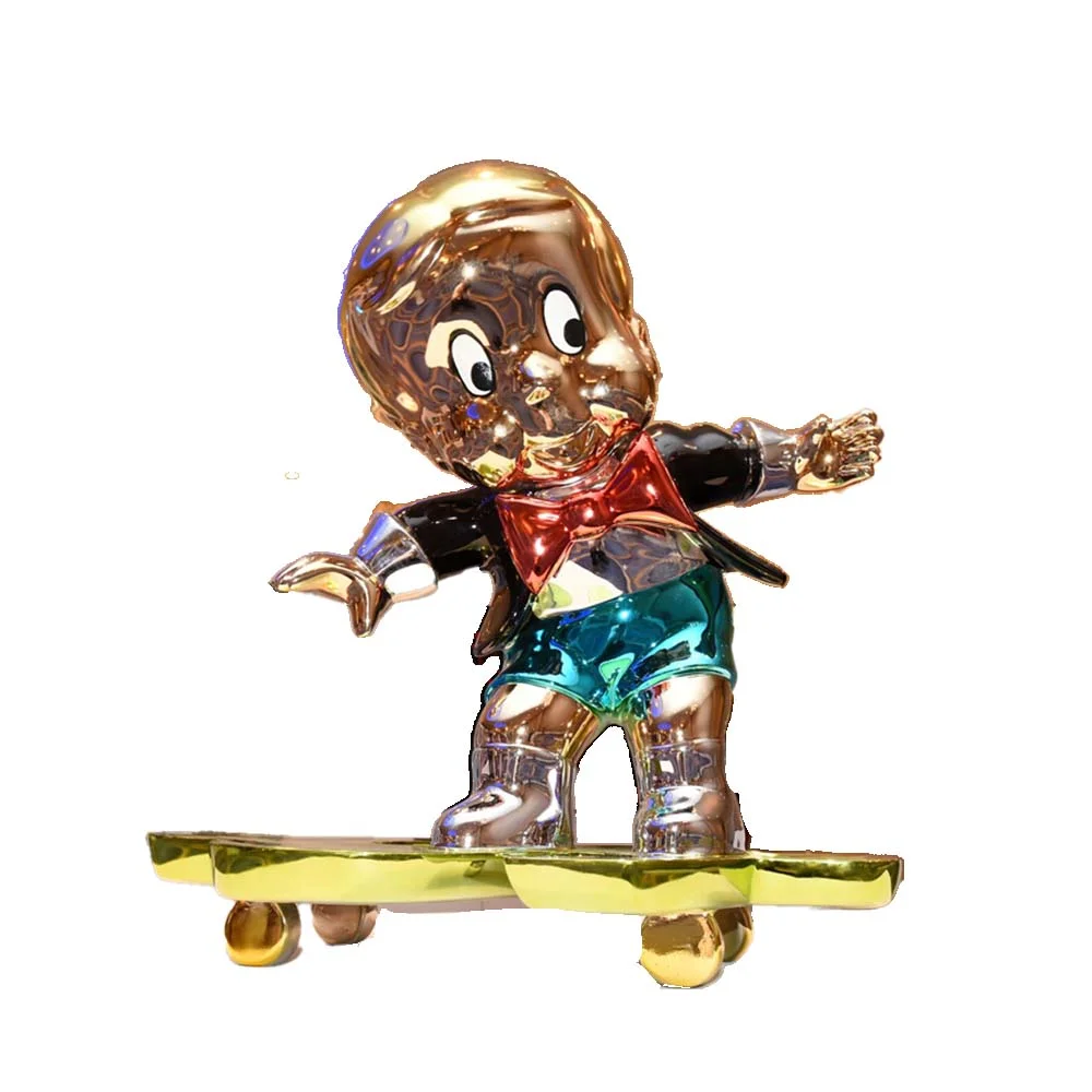 Skateboard HERMES Orange エルメス Contemporary Art - Mixed media - Skate Hermès - Andrea Van